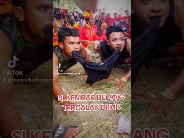 SI KEMBAR BELANG TERGALAK DI MB#shorts #munculbudoyoofficial #jaranan