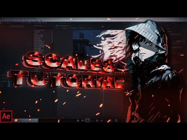 SMOOTH SCALES FOR ANIME EDITS - After Effects AMV Tutorial