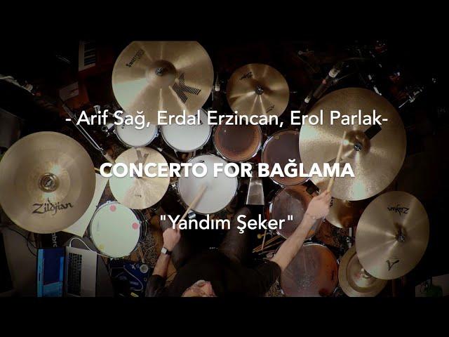 Volkan Öktem #studiosessions~Arif Sağ, Erdal Erzincan, Erol Parlak Concerto for Baglama-Yandım Şeker