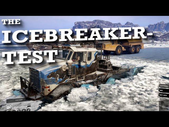 FIRST LOOK | Russia DLC - Lake Kovd , Breaking Some Ice | Snowrunner