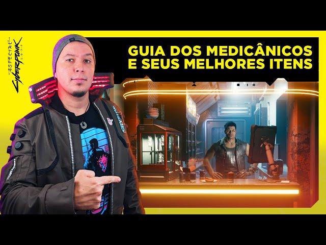 CYBERPUNK 2077: OS MELHORES MEDICÂNICOS E SEUS IMPLANTES POR CATEGORIA - Guia Completo