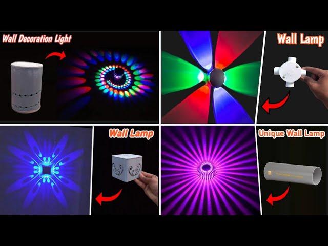 4 Amazing Wall Decoration Ideas | Diy Wall Decor | wall light