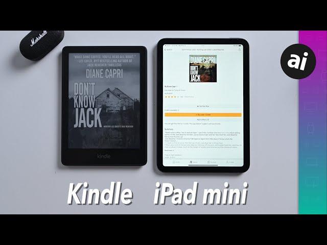 Kindle Paperwhite (2021) VS New iPad mini 6! eReader SHOWDOWN!