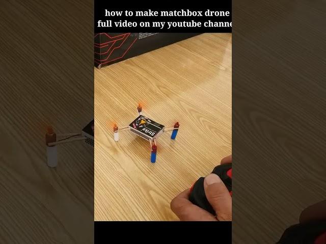 How to Make Match Box Drone #diy #arduino #robotics #toys #aerialbots #dfrobot #robotshop #robobees