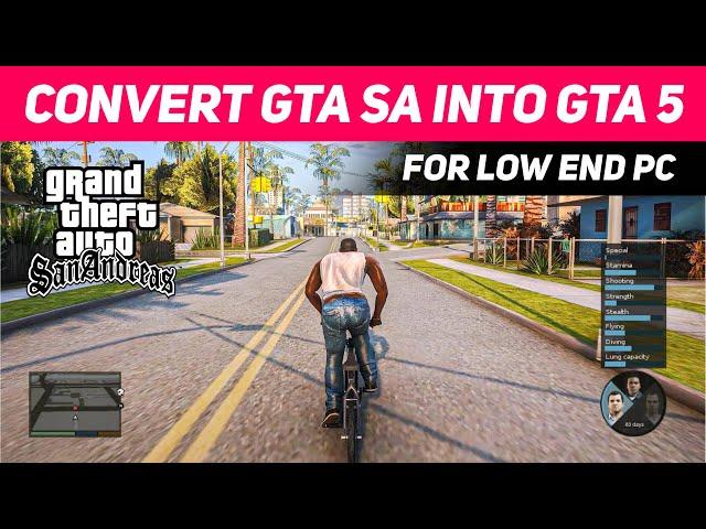 Convert GTA San Andreas INTO GTA 5 (Complete Guide)