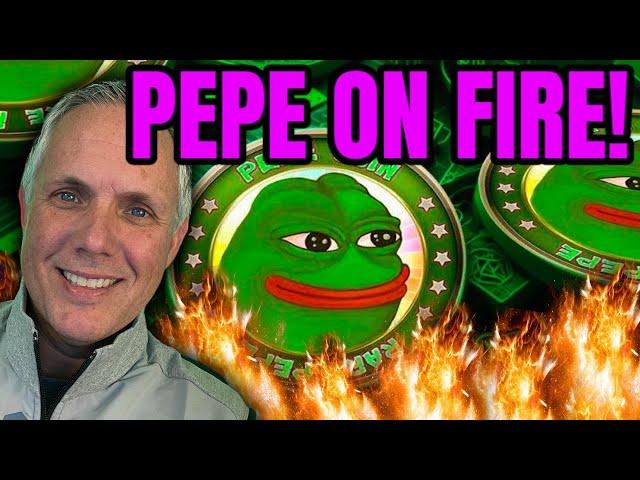  PEPE COIN UP 233% IN 16 DAYS! PEPE CRYPTO IS ROCKETING UP! 