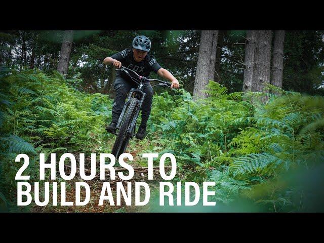 Building and Riding an MTB Trail in 2 Hours!