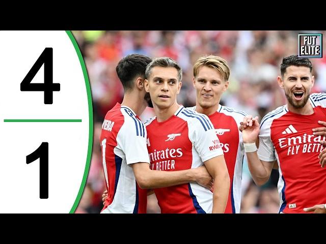 Arsenal vs Bayer Leverkusen 4-1 Extended Highlights & Goals - Friendly 2024