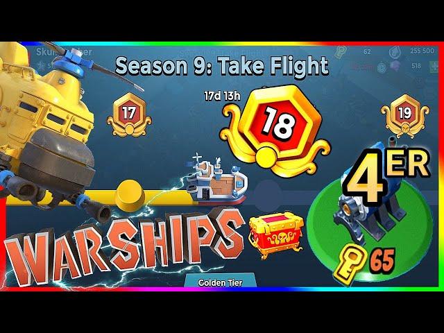 Warships Season 9 | Going 4 ER  [BOOM BEACH] *DAY 4*