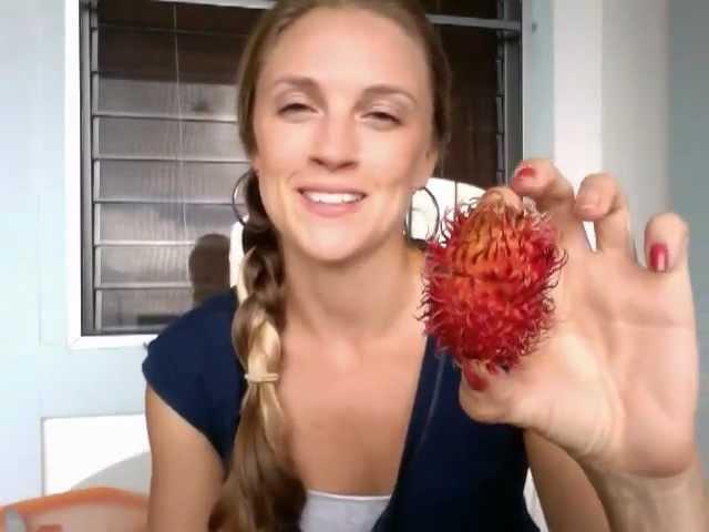 How to eat a Rambutan