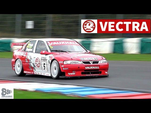 Vauxhall Vectra BTCC - SuperTouring Sounds & Action! [HD]