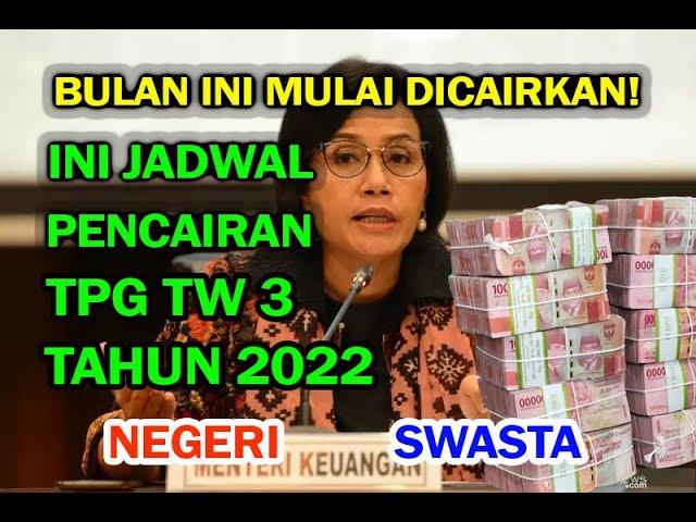 Jadwal Resmi Pencairan Tunjangan Sertifikasi Guru Triwulan 3 tahun 2022. Langsung dari Kemdikbud!