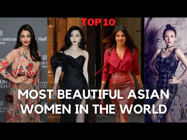 Top 10 Most Beautiful Asian Women In The World | tellymasala