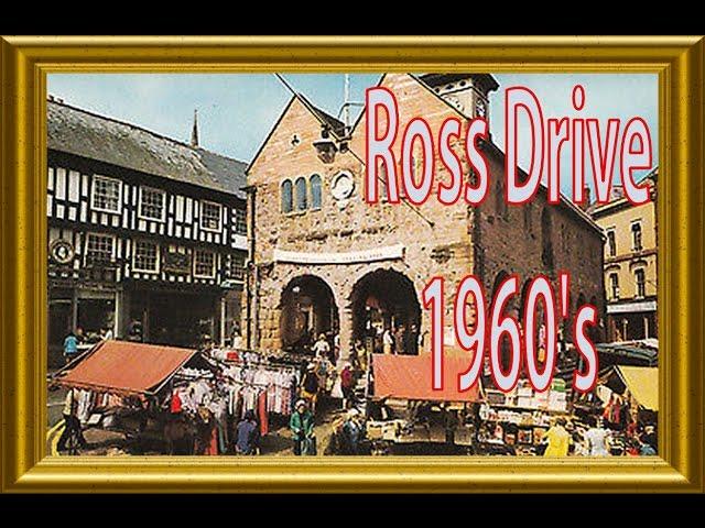 A Short Drive into Ross-on-Wye Herefordshire 1960's Cine Film