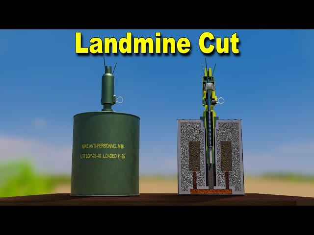 How Anti Personnel Landmine Works (M-16)