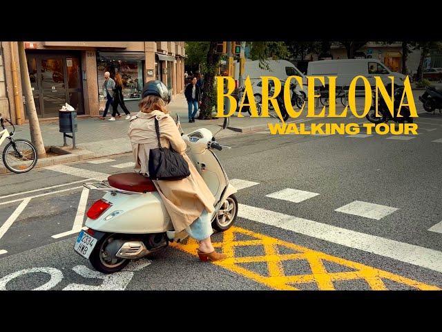 Barcelona, Spain Walking Tour 4K