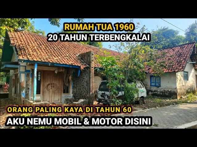 KAGET NEMU MOBIL DAN BARANG BERHARGA DI RUMAH TUA TERBENGKALAI 1960