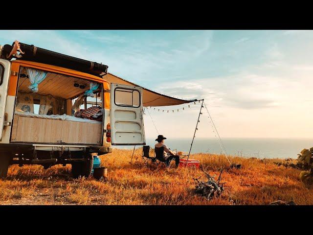 FIRST TIME UAZ MOBILE HOME Ends Camping TOUR to Explore Mui Yen Bau Trang | 4K