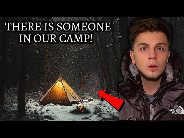 My TERRIFYING Camping Trip in SNOWSTORM  - The Most Scared Ive Ever Been While Camping | STALKED