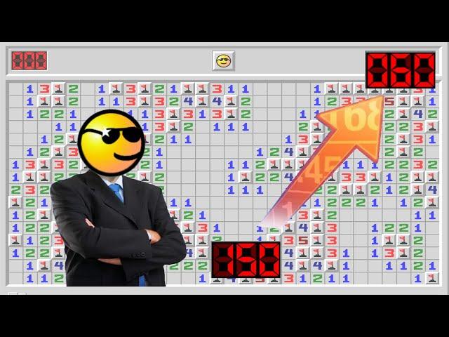 How to get faster at Minesweeper