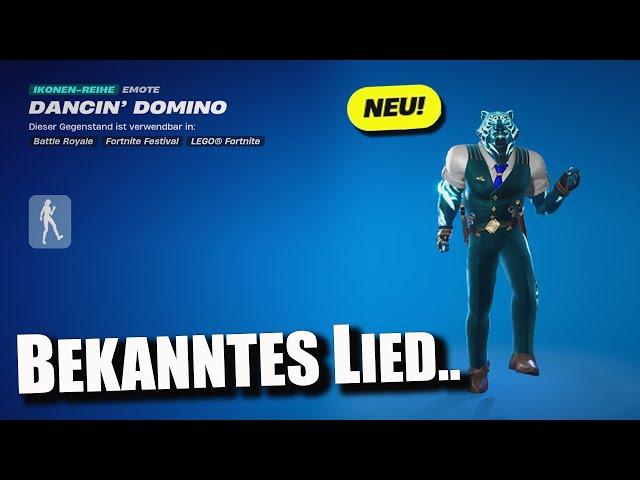 Oha!  Neues IKONEN-Emote [Dancin' Domino] (Fortnite Shop 29.01.2024)