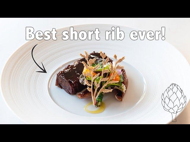 Best short rib dish ever! How to prepare glazed short ribs with brioche bread