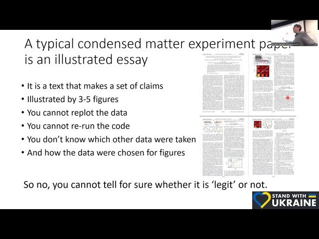 Lecture 1/2 - How can you tell the paper you are reading is legit?