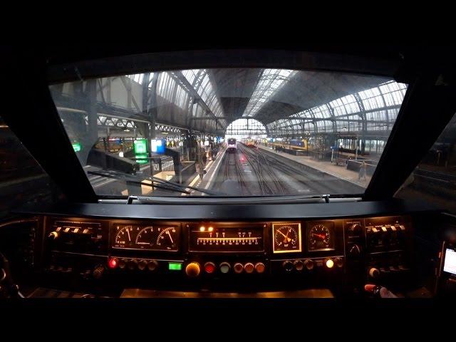 Train Driver's POV icm Amsterdam - Almere - Amsterdam 2017