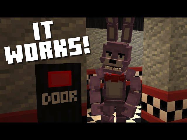 I Coded Five Nights at Freddy's in Minecraft