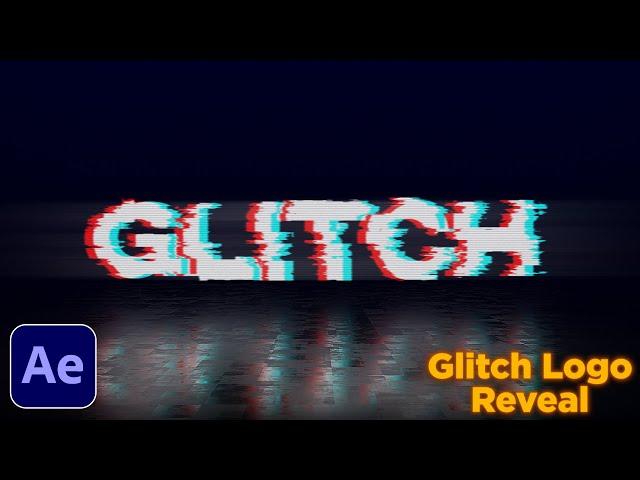 Glitch Logo Animation Tutorial in After Effects | RGB Glitch Effect | No Plugins