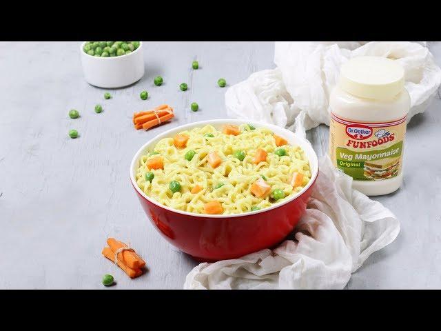 How to make Creamy Mayo Noodles? #JustAddMayo with Dr. Oetker FunFoods Veg Mayonnaise Original