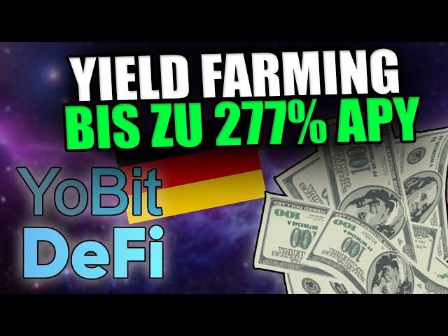 YoBit.net DeFi Review: YIELD FARMING IST JETZT NOCH EINFACHER GEWORDEN!