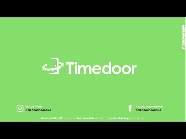 Hi, We are Timedoor!