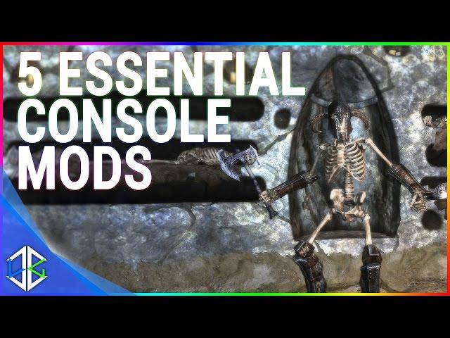 5 ESSENTIAL Console Mods - Skyrim Special Edition (Xbox One/PC)