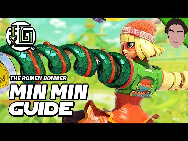 How to Play Min Min! ARMS Character Guide