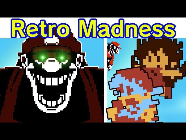 Friday Night Funkin' Retro Madness Demo | Mario's Madness V2 (FNF Pixel) (Mario 85'/MX/Mario.EXE)