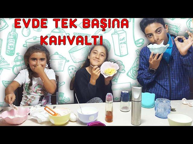 Evde Tek Başına Kahvaltı Hazırlama | Evde Kahvaltı Nasıl Hazırlanır | UmiKids