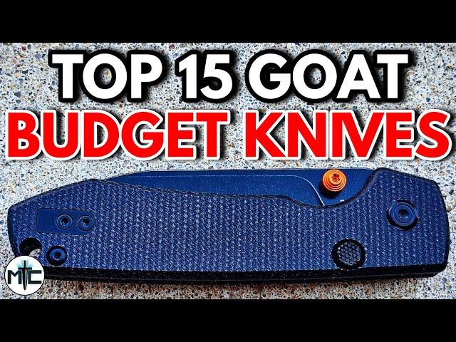 The TOP 15 BEST Budget Folding Knives For EDC - 2024