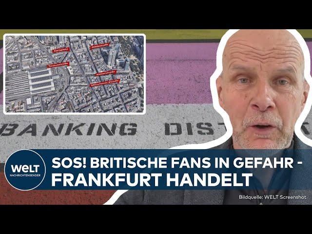 "ZOMBIELAND" FRANKFURT: Wegweiser sollen EM-Touristen von Kriminalität-Hotspots fernhalten