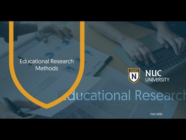 Educational Research Methods