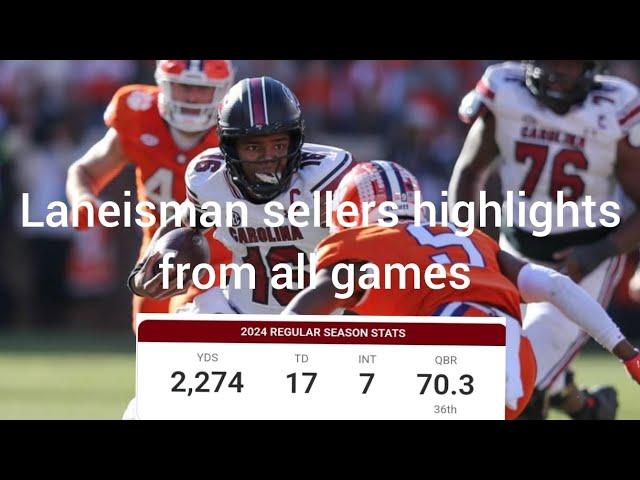 lanorris sellers highlights from all games this season thank you for being the best qb since shaw.