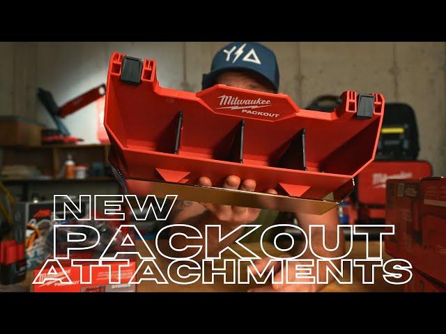 New Milwaukee Packout Attachments