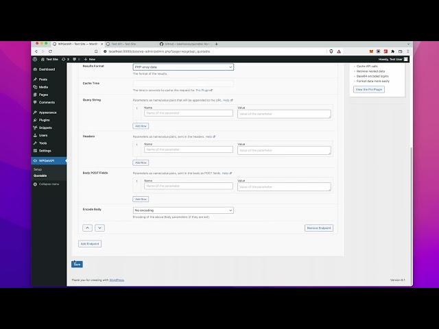 Connect to API's using WordPress, without writing code!