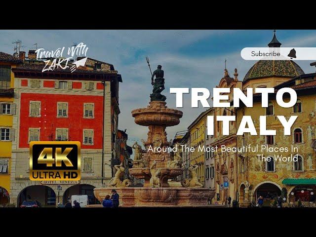 A must-see in Trento | The most beautiful city in Italy | 4k