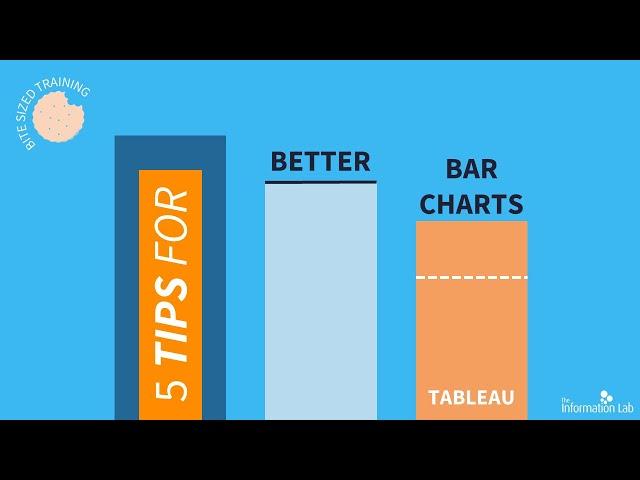 5 Tips to Improve your Bar Charts in Tableau | 5 Minute Guide