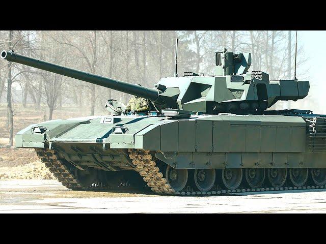 The Russian T-14 "Armata" Tank of Russia has increased its firepower