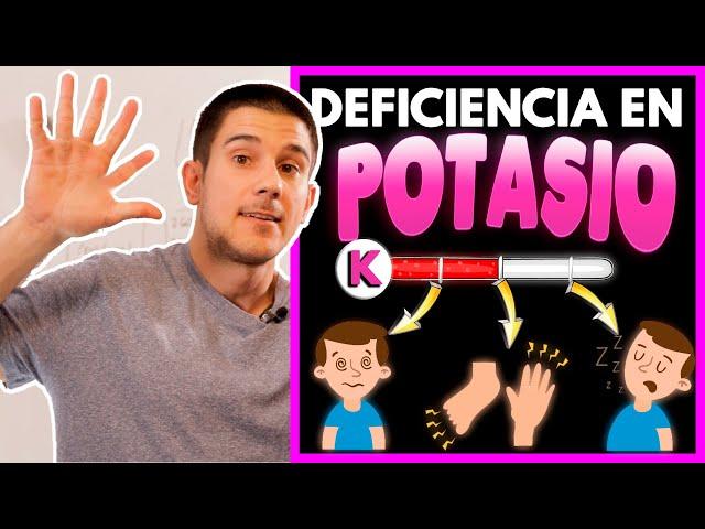 5 SÍNTOMAS De La Falta De POTASIO, *CANTIDAD Recomendada* y 6 Alimentos CLAVE 