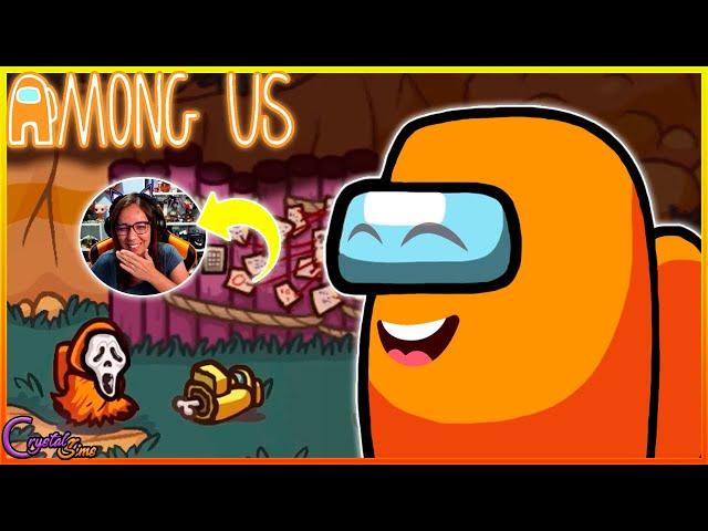 LO MATO Y LUEGO REPORTO SU CUERPO PARA QUE NO SOSPECHEN QUE HE SIDO YO | AMONG US | CRYSTALSIMS