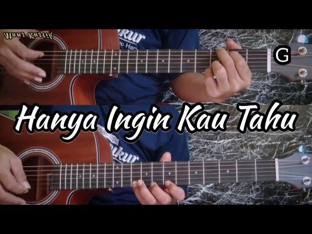 Repvblik - Hanya Ingin Kau Tahu | Gitar Cover ( Instrumen ) Lirik Chord