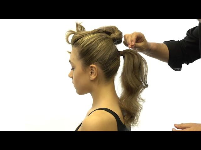 Hair Tutorial Montibello: Coleta Doble by Gonzalo